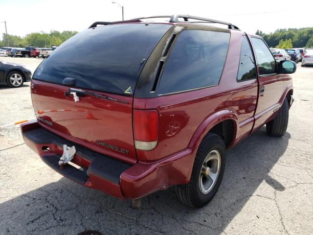 Photo 4 from auction – 2001 CHEVROLET BLAZER with VIN 1GNCS18W71K145085