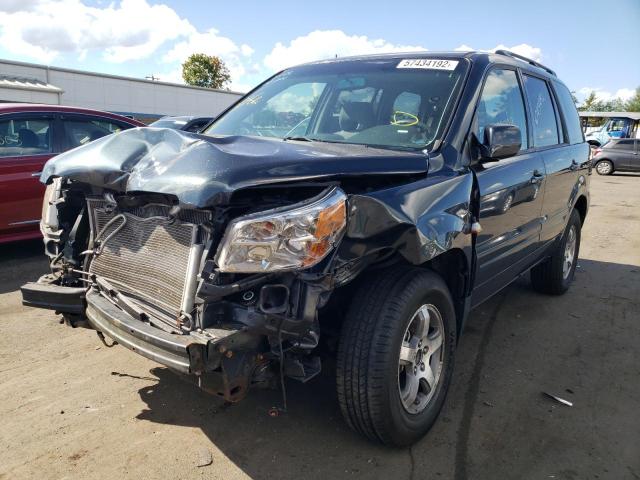 Photo 2 from auction – 2006 HONDA PILOT EX with VIN 2HKYF18456H510614