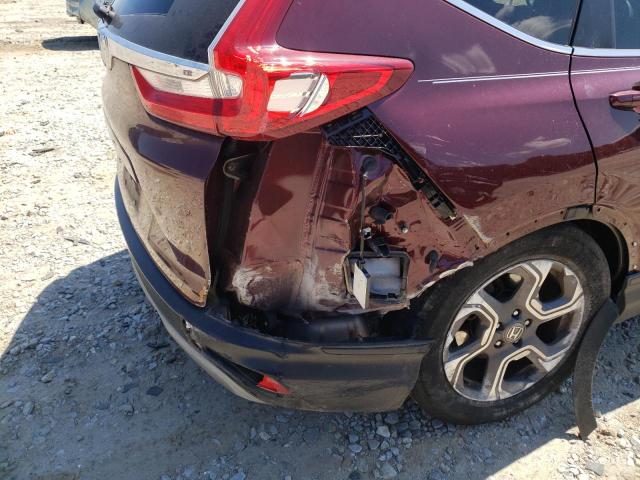 Photo 9 from auction – 2017 HONDA CR-V EX with VIN 7FARW1H53HE025665