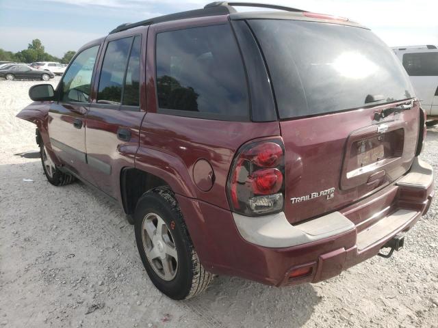 Photo 3 from auction – 2005 CHEVROLET TRAILBLAZE with VIN 1GNDS13S552134178