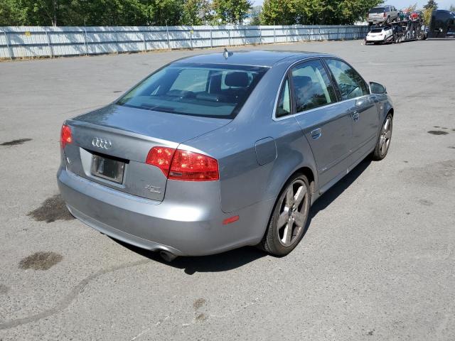 Photo 4 from auction – 2007 AUDI A4 S-LINE with VIN WAUEF98E87A126505