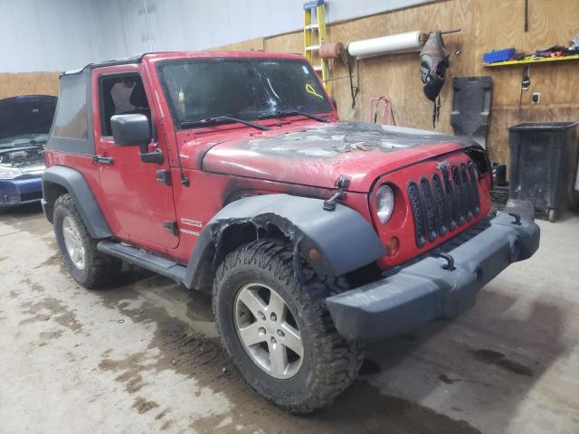 JEEP WRANGLER S 2012 with VIN 1C4AJWAG3CL210773 - Photo from auction
