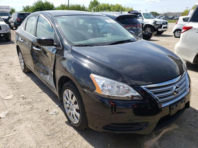 NISSAN SENTRA S 2014 with VIN 3N1AB7AP0EY293465 - Photo from auction