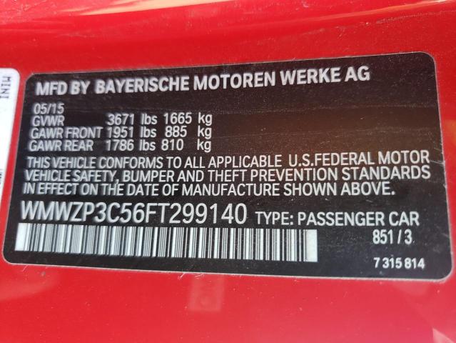 Photo 10 from auction – 2015 MINI COOPER S with VIN WMWZP3C56FT299140