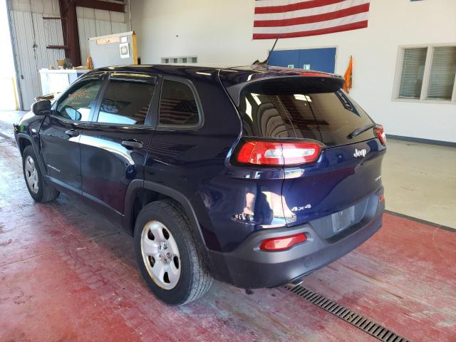 Photo 3 from auction – 2014 JEEP CHEROKEE S with VIN 1C4PJMAB3EW318332