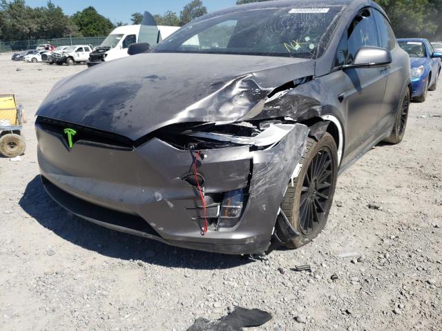 Photo 9 from auction – 2018 TESLA MODEL X with VIN 5YJXCDE25JF104963