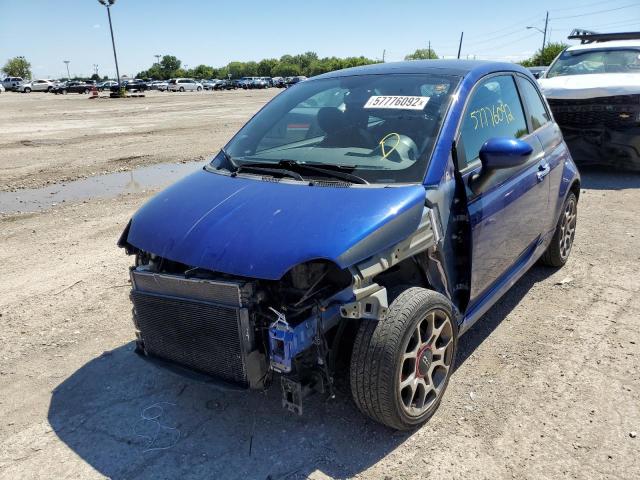 Photo 2 from auction – 2012 FIAT 500 SPORT with VIN 3C3CFFBR1CT113705