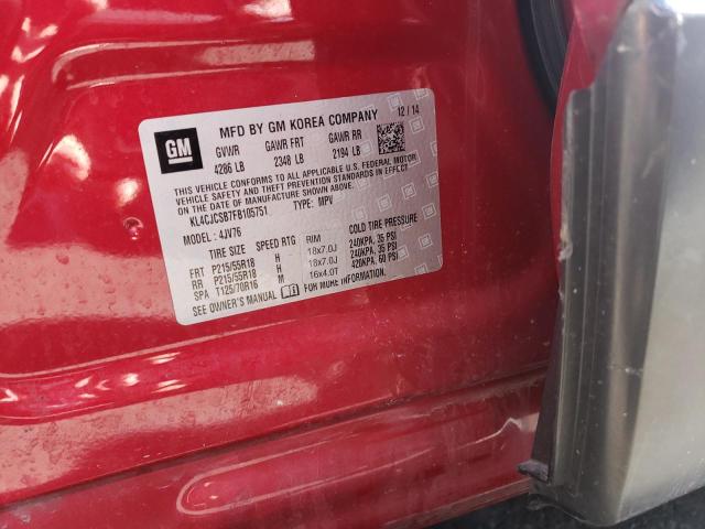 Photo 10 from auction – 2015 BUICK ENCORE with VIN KL4CJCSB7FB105751