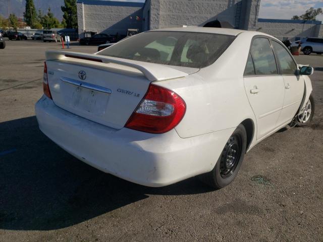 Photo 4 from auction – 2004 TOYOTA CAMRY LE with VIN JTDBE32K840249758