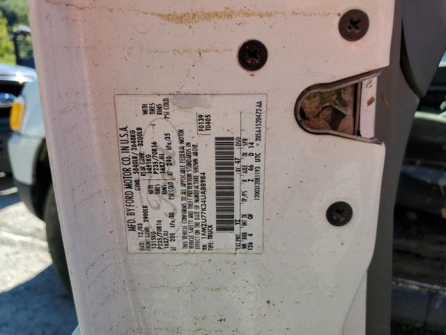 Photo 10 from auction – 2004 FORD EXPLORER S with VIN 1FMZU77K34UA88984