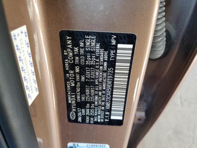 Photo 10 from auction – 2017 HYUNDAI TUCSON LIM with VIN KM8J3CA45HU419735