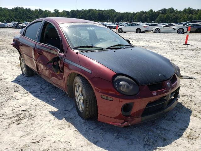 DODGE NEON SRT 2005 with VIN 1B3ES56C05D129906 - Photo from auction