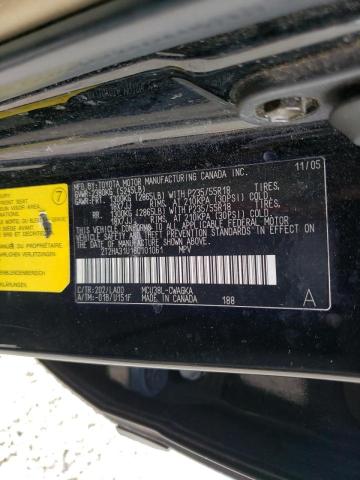 Photo 10 from auction – 2006 LEXUS RX 330 with VIN 2T2HA31U16C101061