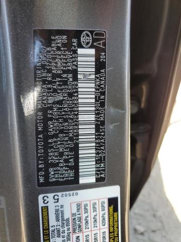 Photo 10 from auction – 2008 TOYOTA COROLLA CE with VIN 2T1BR32E48C884129