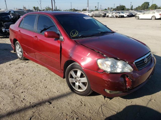 TOYOTA COROLLA CE 2008 with VIN 1NXBR32E98Z011054 - Photo from auction