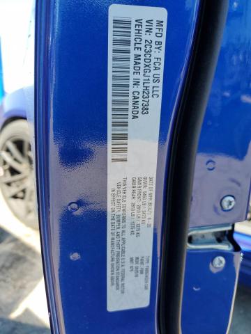 Photo 10 from auction – 2020 DODGE CHARGER SC with VIN 2C3CDXGJ1LH237383