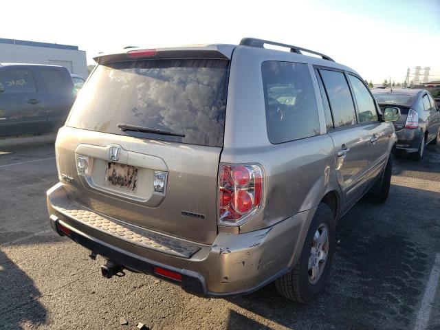 Photo 4 from auction – 2006 HONDA PILOT EX with VIN 2HKYF18546H541216