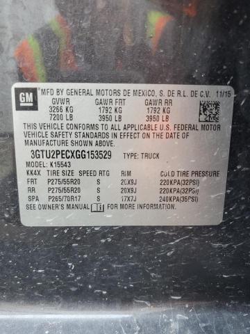 Photo 10 from auction – 2016 GMC SIERRA K15 with VIN 3GTU2PECXGG153529