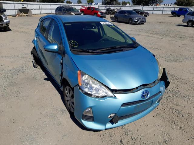 TOYOTA PRIUS C 2013 with VIN JTDKDTB36D1047068 - Photo from auction