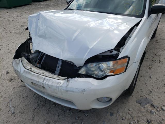 Photo 9 from auction – 2007 SUBARU LEGACY OUT with VIN 4S4BP61C977345413