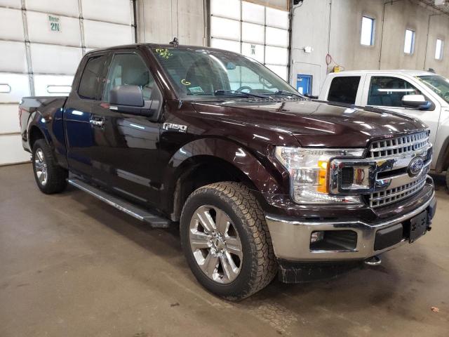 FORD F150 SUPER 2018 with VIN 1FTEX1EPXJFA46995 - Photo from auction