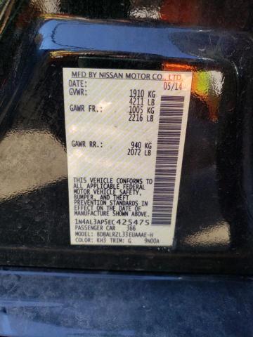 Photo 10 from auction – 2014 NISSAN ALTIMA 2.5 with VIN 1N4AL3AP5EC425475