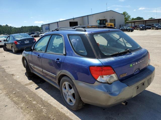 Photo 3 from auction – 2004 SUBARU IMPREZA OU with VIN JF1GG68504H805281