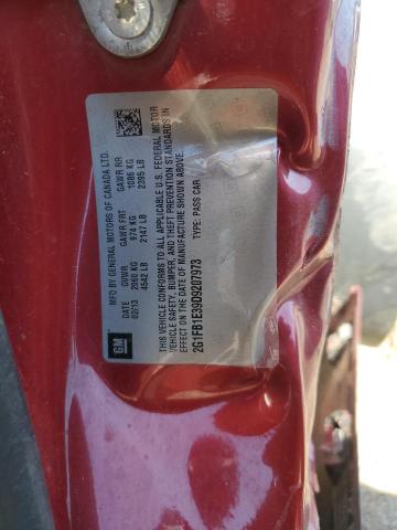 Photo 10 from auction – 2013 CHEVROLET CAMARO LT with VIN 2G1FB1E39D9207973
