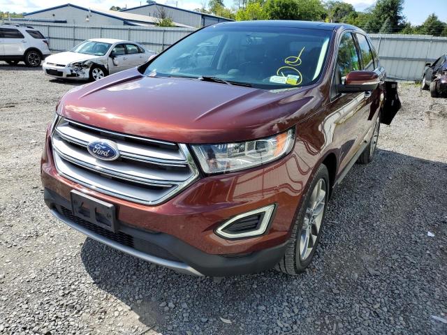 Photo 2 from auction – 2015 FORD EDGE TITAN with VIN 2FMTK4K84FBC27549