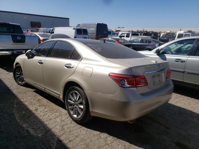 Photo 3 from auction – 2011 LEXUS ES 350 with VIN JTHBK1EG0B2462370