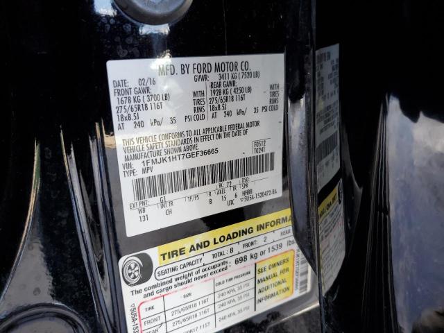 Photo 10 from auction – 2016 FORD EXPEDITION with VIN 1FMJK1HT7GEF36665