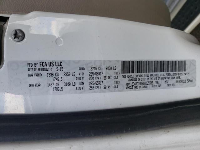 Photo 10 from auction – 2016 CHRYSLER TOWN & COU with VIN 2C4RC1BG9GR135508