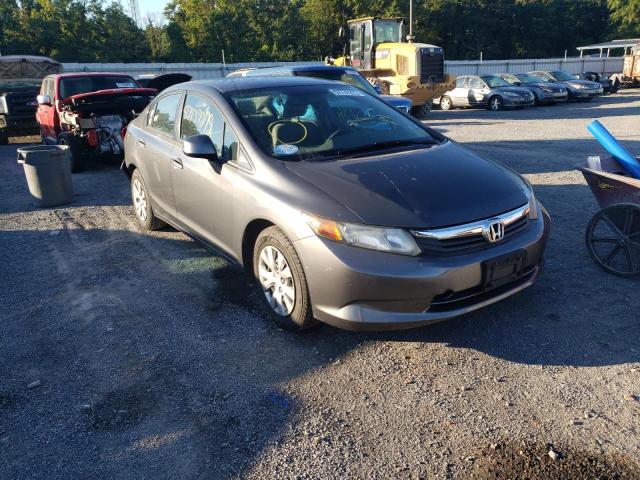 HONDA CIVIC LX 2012 with VIN 2HGFB2E50CH563779 - Photo from auction
