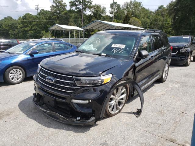 Photo 2 from auction – 2021 FORD EXPLORER X with VIN 1FMSK8DH9MGA66637