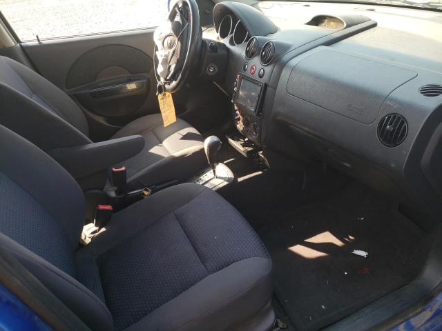 Photo 5 from auction – 2007 CHEVROLET AVEO with VIN KL1TD66647B757280