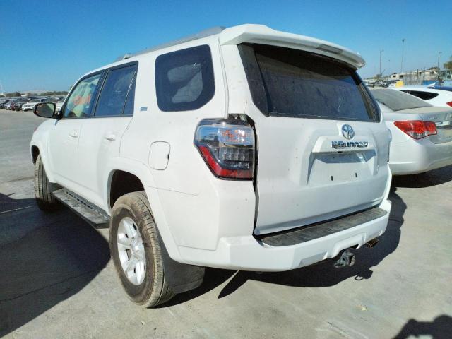 Photo 3 from auction – 2018 TOYOTA 4RUNNER SR with VIN JTEBU5JR2J5517551