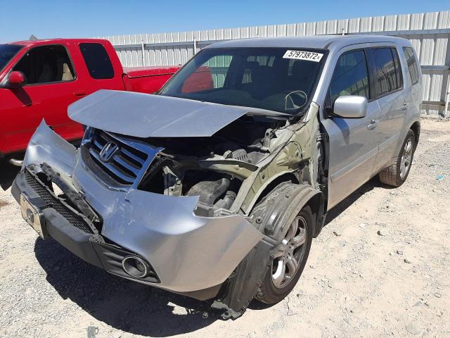 Photo 2 from auction – 2013 HONDA PILOT EX with VIN 5FNYF3H49DB015694