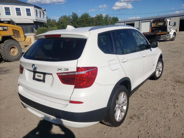 Photo 4 from auction – 2013 BMW X3 XDRIVE2 with VIN 5UXWX9C58D0A08629