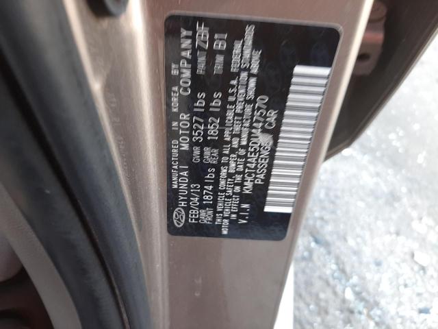 Photo 10 from auction – 2013 HYUNDAI ACCENT GLS with VIN KMHCT4AE5DU447570