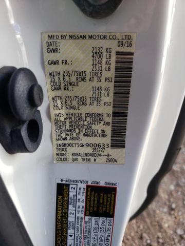 Photo 10 from auction – 2016 NISSAN FRONTIER S with VIN 1N6BD0CT5GN900633