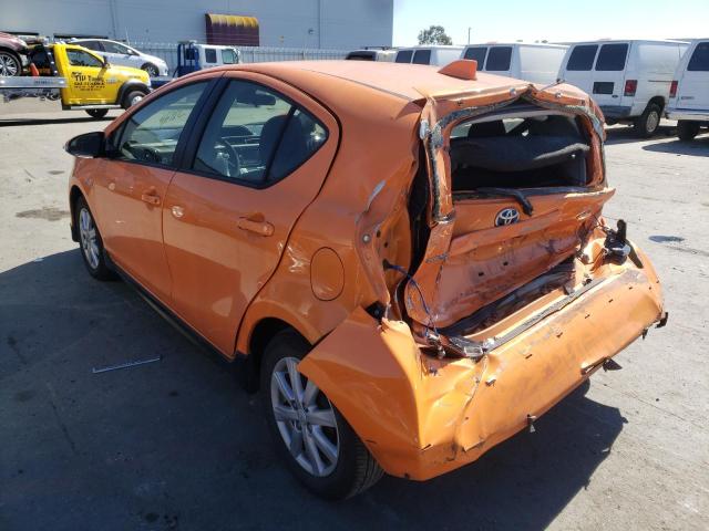 Photo 3 from auction – 2017 TOYOTA PRIUS C with VIN JTDKDTB39H1597953