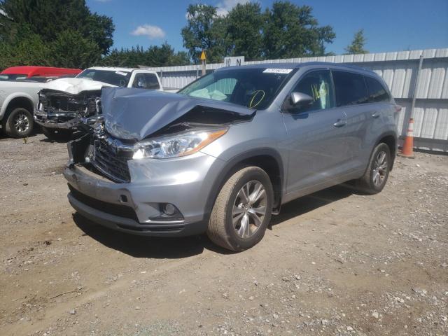 Photo 2 from auction – 2014 TOYOTA HIGHLANDER with VIN 5TDJKRFH0ES055259
