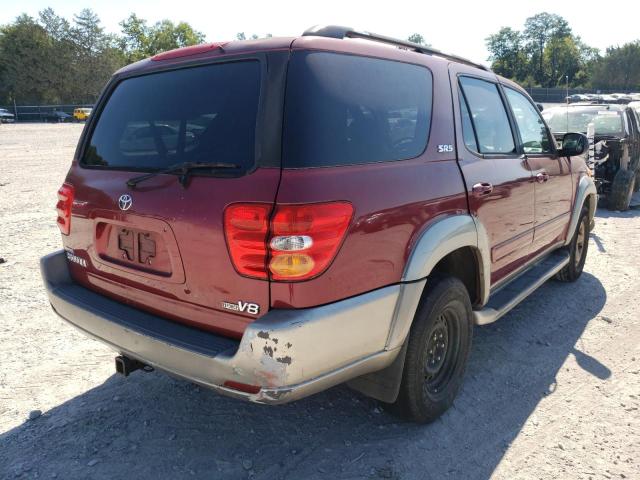 Photo 4 from auction – 2002 TOYOTA SEQUOIA SR with VIN 5TDZT34A32S069235