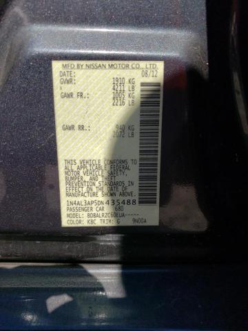 Photo 10 from auction – 2013 NISSAN ALTIMA 2.5 with VIN 1N4AL3AP5DN435488