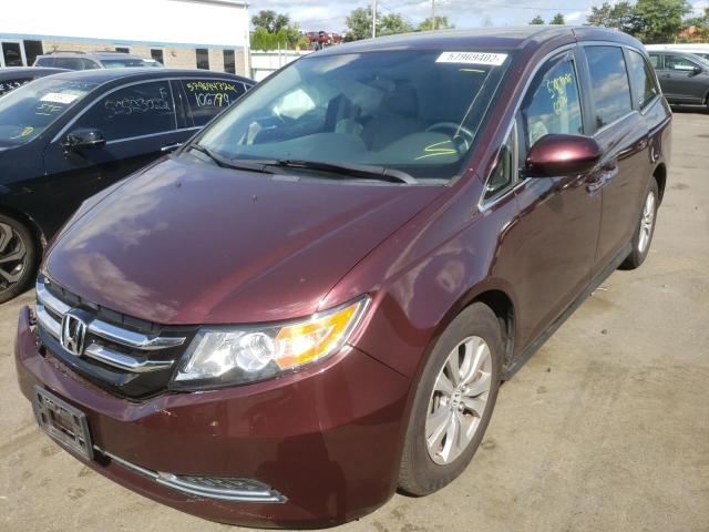 Photo 2 from auction – 2014 HONDA ODYSSEY EX with VIN 5FNRL5H47EB124939