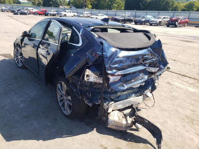 Photo 3 from auction – 2021 CHEVROLET MALIBU LT with VIN 1G1ZD5ST7MF004199