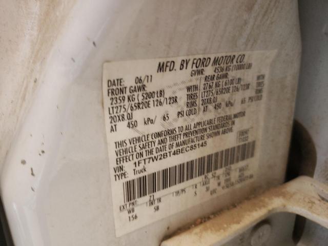 Photo 10 from auction – 2011 FORD F250 SUPER with VIN 1FT7W2BT4BEC85145