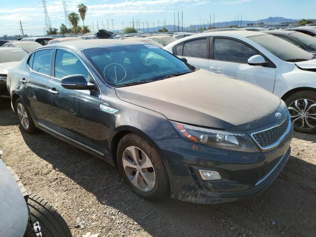 KIA OPTIMA HYB 2015 with VIN KNAGM4AD8F5083777 - Photo from auction