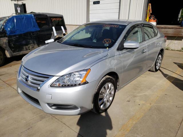 Photo 2 from auction – 2015 NISSAN SENTRA S with VIN 3N1AB7AP1FL690729