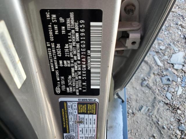 Photo 10 from auction – 2014 KIA OPTIMA LX with VIN 5XXGM4A71EG319659